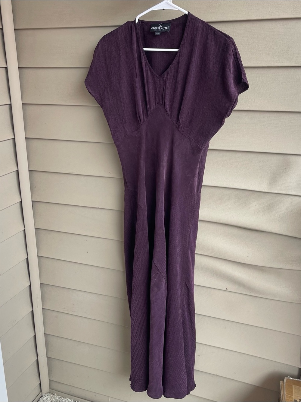 Vtg Carole Little Babydoll Fairy Whimsigoth Dress Size M ? Boho Dark Patchwork